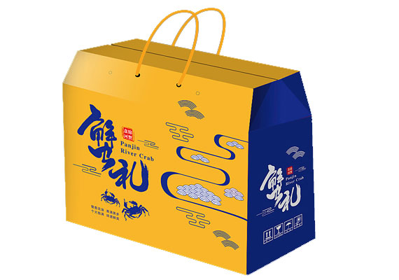 大闸蟹包装礼盒手提盒